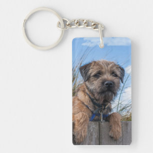 Porte-clés Porte - clé de Terrier de frontière