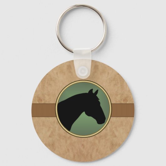 Porte-clés Porte - clé de tête de cheval (Recto)