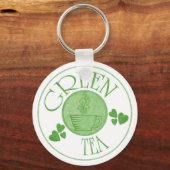 Porte-clés Porte - clé de thé vert (Recto)