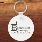 Porte-clés Porte - clé de thérapie de loisirs (Recto)