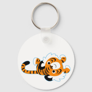 Porte-clés Porte - clé de tigre de dessin facile
