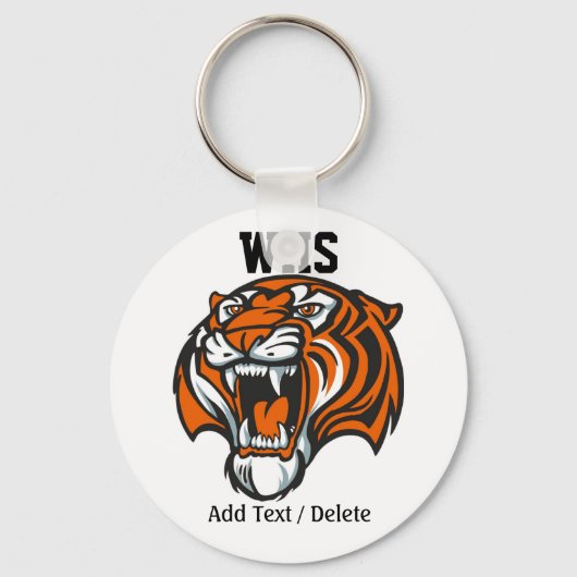 Porte-clés Porte - clé de tigre - SRF (Recto)