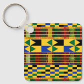 Porte-clés Porte - clé de tissu Kwanzaa Kenta (Recto)