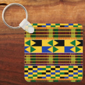 Porte-clés Porte - clé de tissu Kwanzaa Kenta (Recto)