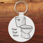 Porte-clés Porte - clé de toilettes (Recto)