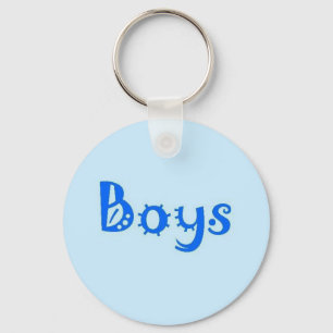 Porte-clés Porte - clé de toilettes de garçons