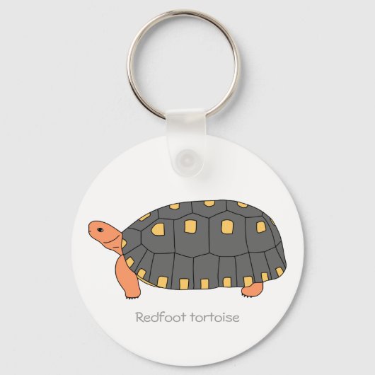 Porte-clés Porte - clé de tortue Redfoot (Recto)
