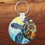 Porte-clés Porte - clé de tortue vibrante (Recto)