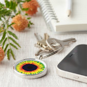 Porte-clés Porte - clé de tournesol été (Côté)