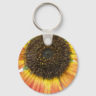 Porte-clés Porte - clé de tournesol orange