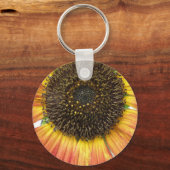 Porte-clés Porte - clé de tournesol orange (Recto)