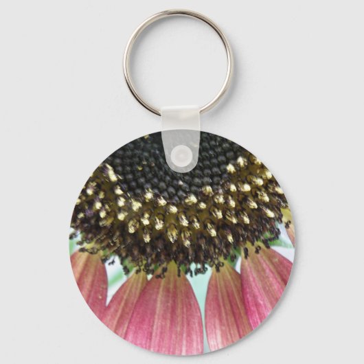 Porte-clés Porte - clé de tournesol rose (Recto)
