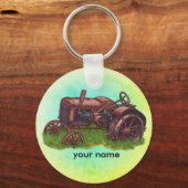 Porte-clés Porte - clé de tracteur fermier (Recto)