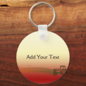 Porte-clés Porte - clé de tracteur Sunset (Recto)