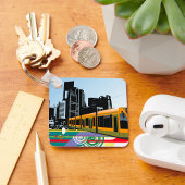 Porte-clés Porte - clé de tramway de ville