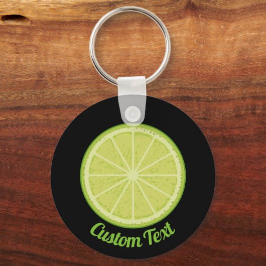 Porte-clés Porte - clé de tranche de chaux (Recto)