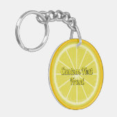 Porte-clés Porte - clé de tranche de citron (Devant gauche)
