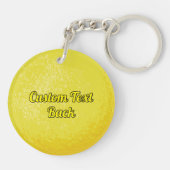 Porte-clés Porte - clé de tranche de citron (Dos)