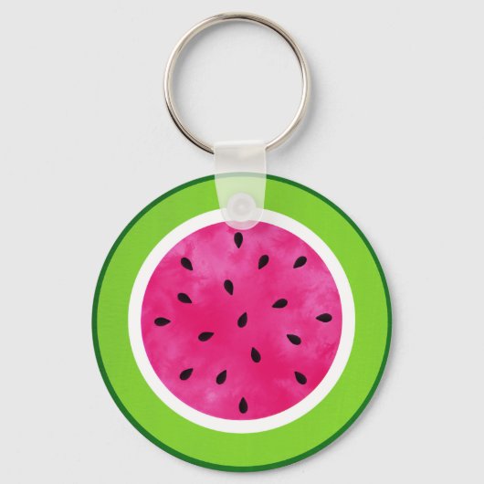 Porte-clés Porte - clé de tranche de pastèque (Verso)