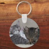 Porte-clés Porte - clé de trois chats (Recto)
