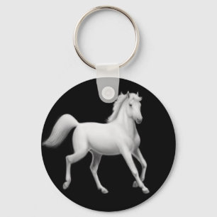 Porte-clés Porte - clé de Trot de Cheval Blanc