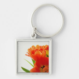 Porte-clés Porte - clé de tulipes orange