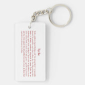 Porte-clés Porte - clé de Tyche (Fortuna) (Dos)