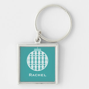 Porte-clés Porte - clé de vacances Art Déco, Turquoise