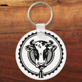 Porte-clés Porte - clé de vache (Recto)