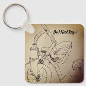 Porte-clés Porte - clé de vélo (Recto)