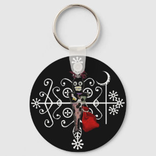 Porte-clés Porte - clé de Veve de poupée de vaudou de Legba