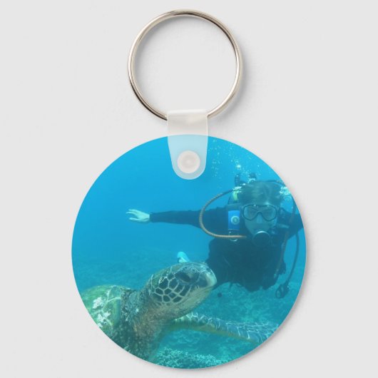 Porte-clés Porte - clé de vie sous-marine (Recto)