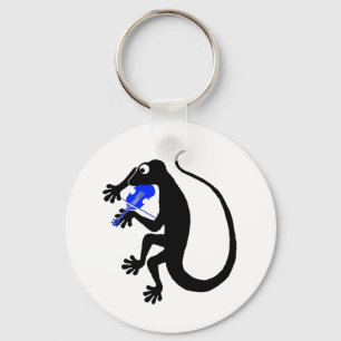 Porte-clés Porte - clé de violon de Gecko