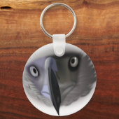 Porte-clés Porte - clé de visage d'aigle Abstrait (Recto)