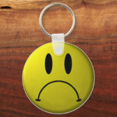 Porte-clés Porte - clé de visage givré (Recto)