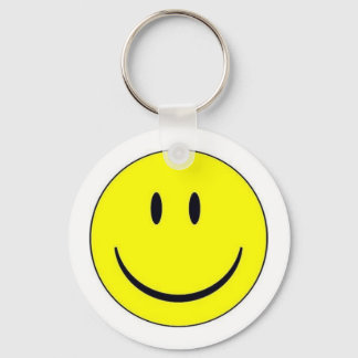Porte-clés Porte - clé de visage heureux
