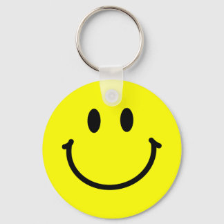 Porte-clés Porte - clé de visage heureux