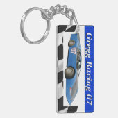 Porte-clés Porte - clé de voiture de course (Devant gauche)