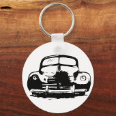 Porte-clés Porte - clé de voiture rétro