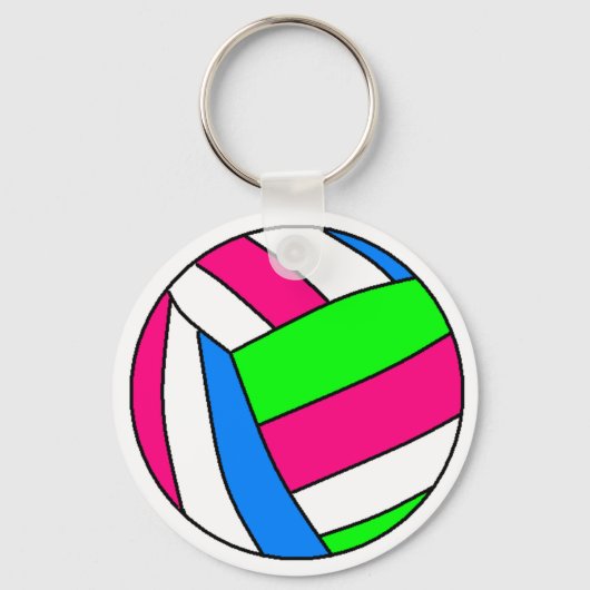 Porte-clés Porte - clé de volley-ball (Recto)