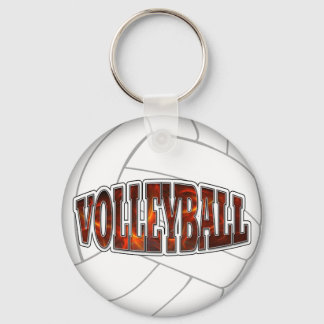 Porte-clés Porte - clé de volley-ball chaud