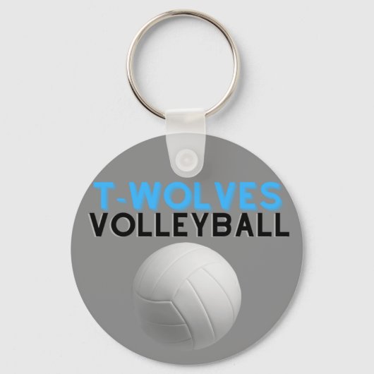 Porte-clés Porte - clé de volley-ball Uwharrie Timberwolves (Recto)