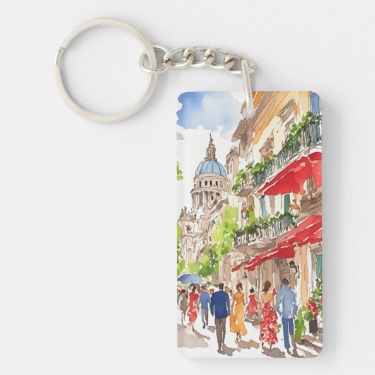 Porte-clés Porte - clé de voyage de Buenos Aires (Devant)