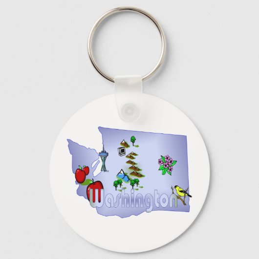 Porte-clés Porte - clé de Washington (Recto)