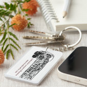 Porte-clés Porte - clé de Winnebago de danse (Devant droit)