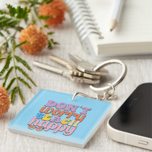 Porte-clés Porte - clé de Wordart inspiré