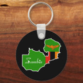 Porte-clés Porte - clé de Zambie (Recto)