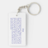 Porte-clés Porte - clé de Zeus (Dos)