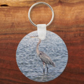 Porte-clés Porte - clé d'eau Blue Heron (Recto)