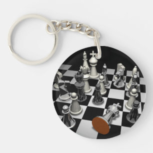 Porte-clés Porte - clé d'échecs